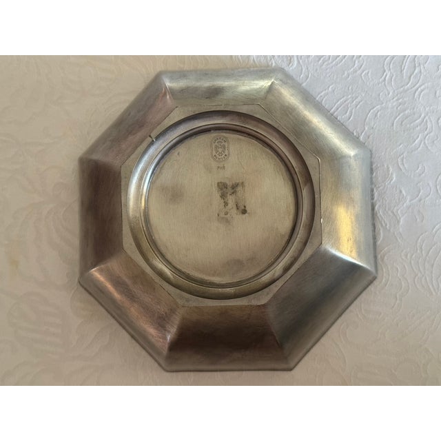 1960s Mid Century Gorham Pewter Bowl For Sale - Image 5 of 6