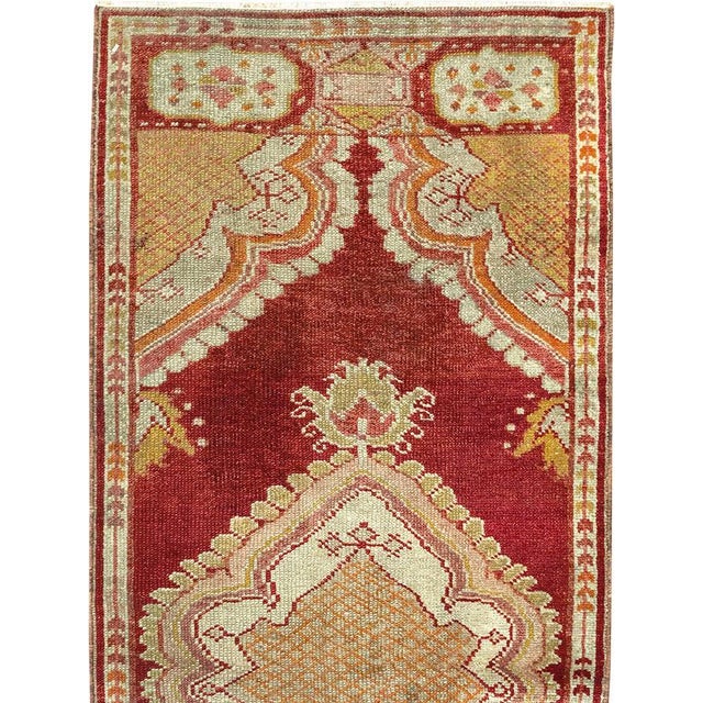 Rustic Galerie Shabab Collection Mid-20th Century Turkish Oushak Rug For Sale - Image 3 of 10