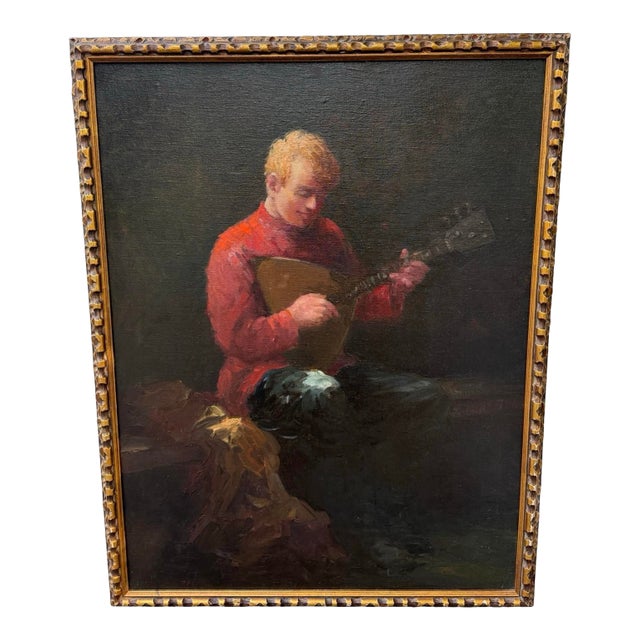 Vladimir Volodia Lazarev (Russian French, 1904-1988) "The Ballad" Impressionist For Sale