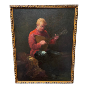 Vladimir Volodia Lazarev (Russian French, 1904-1988) "The Ballad" Impressionist