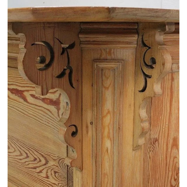 Antique PInewood Shop Counter, 1900s For Sale - Image 11 of 18