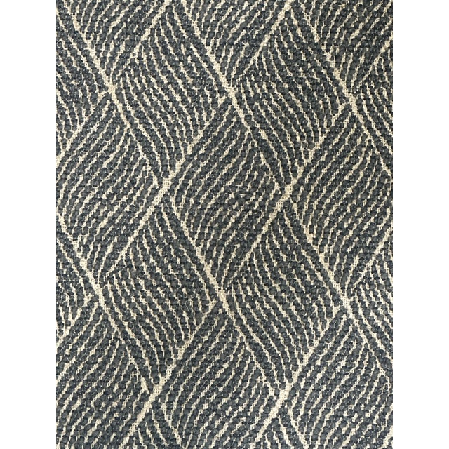 Modern Ligne Roset Blue Fabric Armchair For Sale - Image 3 of 3