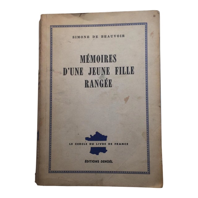 1959 Memoires d'Une Jeune Fille Rangée For Sale