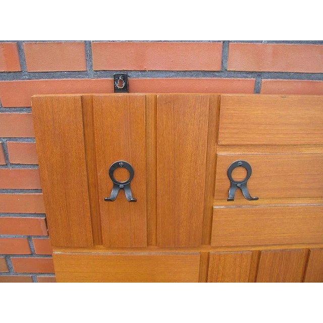 Vintage Teak Wardrobe Rack, 1960s For Sale - Image 13 of 18