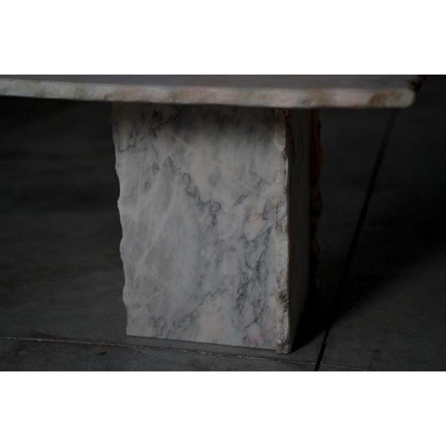 Pink Marble Coffee Tables, Italy, 1970s, Set of 3 For Sale - Image 3 of 12
