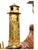 Mid 20th Century Frank Sunseri Burlwood & Metal Coastal Sculpture Lighthouse Nautical Carmel Monterey California Artist For Sale - Image 10 of 11