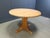 Beige Vintage Dining Table in Pine, 1970s For Sale - Image 8 of 9
