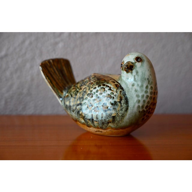 Ceramic Bird by Joseph Simon for Søholm, Denmark For Sale - Image 9 of 10