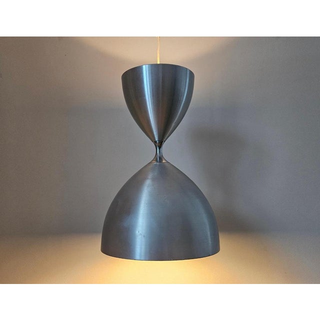 Fog & Mørup Large Mid-Century Vega Pendant by Jo Hammerborg for Fog & Mørup, Denmark, 1960s For Sale - Image 4 of 18