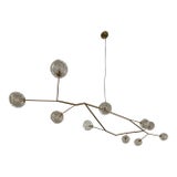 Lindsey Adelman Branching Bubble 10 Globe Chandelier For Sale