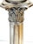 Pair of Sheffield Plated Corinthian Column Candlesticks Attributed to Elkington For Sale - Image 4 of 12