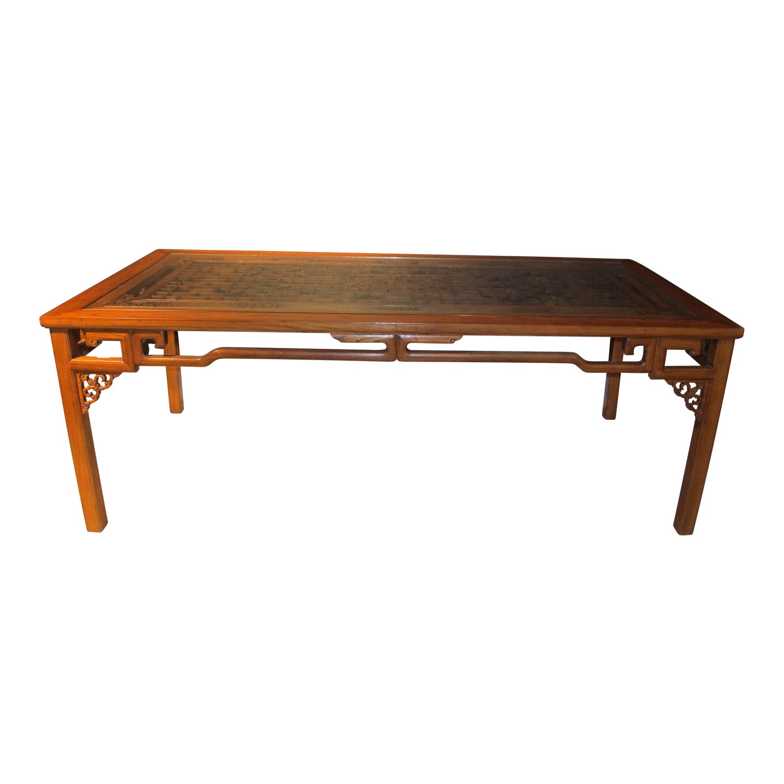 Early 20th Century Antique Chinese Carved Dining Table Chairish