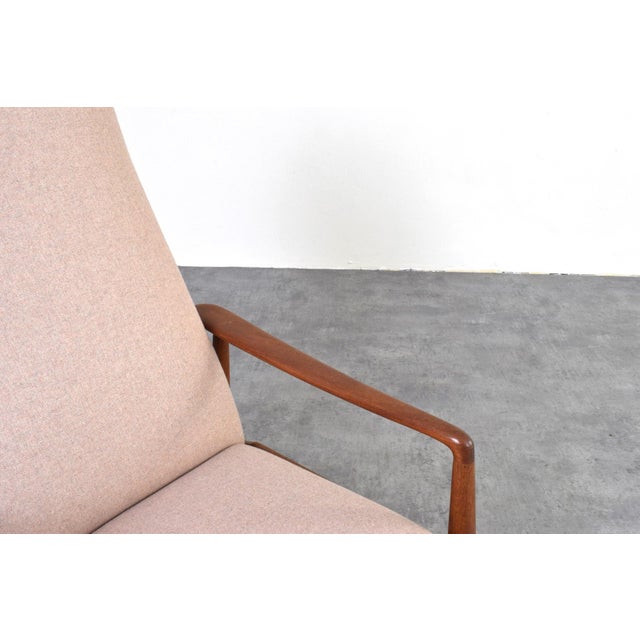 Mid-Century Danish Teak Lounge Chair by Søren Ladefoged for Sl Møbler, 1960s For Sale - Image 9 of 16