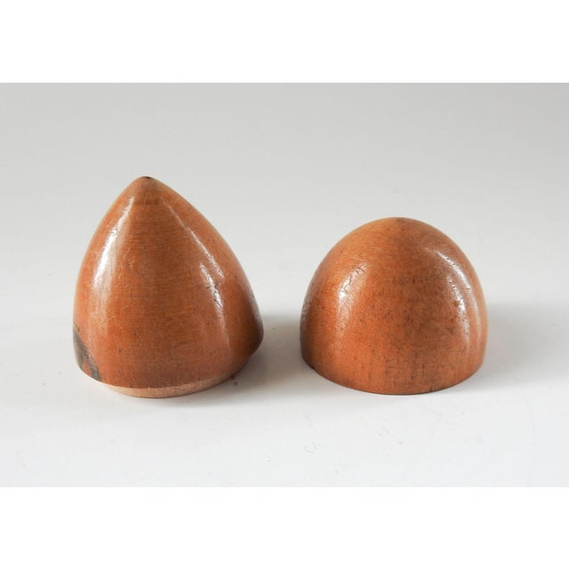 Rustic Antique 19th Century Scottish Robert Burns Cottage Wood Thimble Holder For Sale - Image 3 of 6