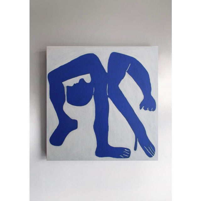 Bodasca, The Blue Man, 2026, Acrylic Painting on Canvas For Sale - Image 13 of 13