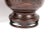 Pair Meiji Japanese Bronze Vases With Bird & Pond Relief For Sale - Image 4 of 11