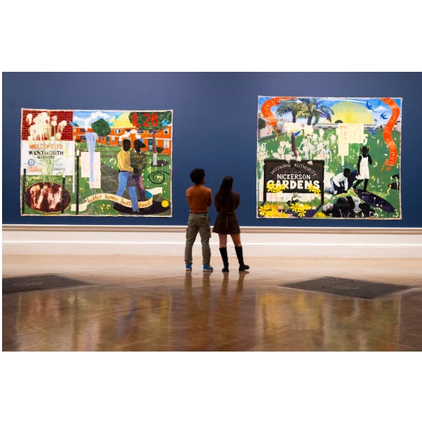 2020s The Histories, by Kerry James Marshall, Royal Academy Museum, London Litho Exhibition Poster For Sale - Image 5 of 9