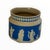 Copeland Antique Copeland Late Spode Blue Jasperware Cache Pot Planter Neoclassical Figures C. 1894-1910 For Sale - Image 4 of 8