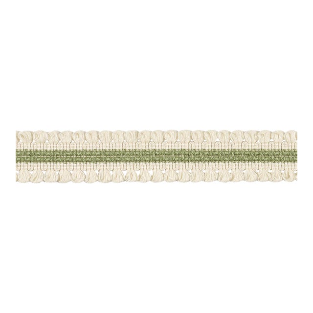 SAMPLE - Schumacher Miriam Trim In Leaf For Sale