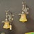 1910s Pair of Early 1900’s Austrian Jeweled Sconces With Glass Shades For Sale - Image 5 of 6