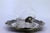 Butter Dish in Silver Cut with Reliefs For Sale - Image 4 of 7