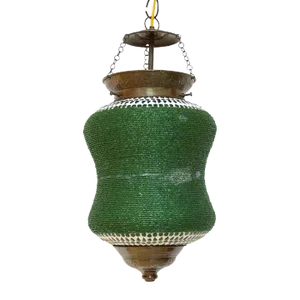 Fern Beaded Pendant Lamp