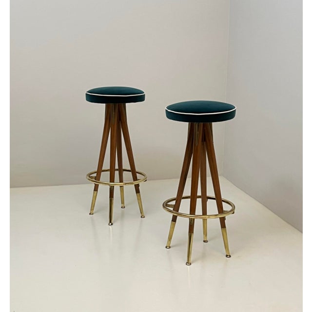 Vintage Stools, 1950s, Set of 2 For Sale - Image 6 of 6