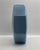 Ceramic Late 20th Century Blue Octagonal Vase For Sale - Image 7 of 9