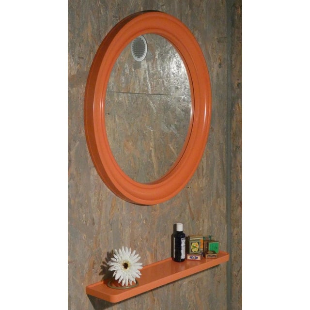 American ​​Mirror and Dora Shelf by Carrara & Matta, 1970s, Set of 2 For Sale - Image 3 of 16