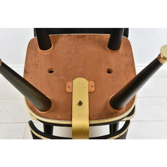 Mid-Century Chinoiserie Dining Table & Six Chairs by Umberto Mascagni, Set of 7 For Sale - Image 18 of 18