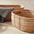 Kenneth Ludwig Chicago Cane Rattan Rectangular Baskets, Set Of 3 For Sale - Image 4 of 6