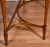 1920 Flint's Fine Furniture Regency Style Tiger Maple Console Table / Hall Table For Sale - Image 10 of 12