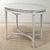 French Antique French Louis XVI Painted Oval Center Table ~ End Table For Sale - Image 3 of 18