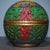 Red Vintage Tibetan Style Lacquerware Trinket Box With Dragon Motif & Gilt Accents For Sale - Image 8 of 9