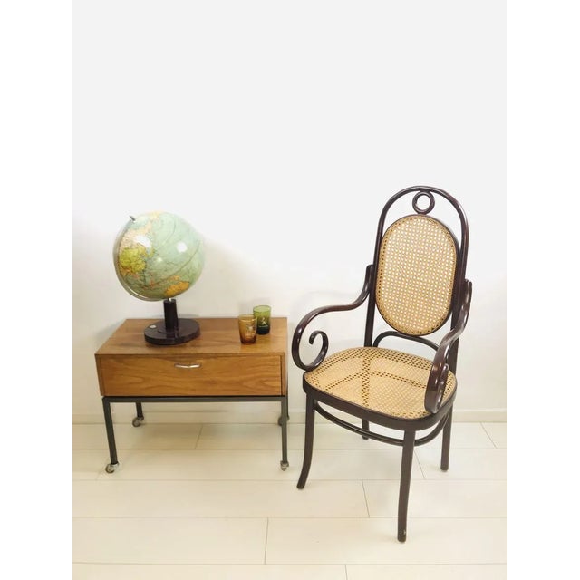 Thonet Bentwood No. 17 Long John Armchair by Michael Thonet, 1962 For Sale - Image 4 of 18