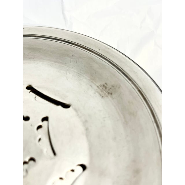 Vintage French Silver Plate Coquillor Butter Press For Sale - Image 14 of 16