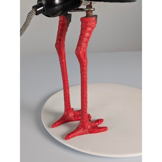 Vintage Bibibibi Table Lamp by Ingo Maurer, 1980s For Sale - Image 12 of 16