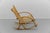 Mid-Century Modern Mid-Century Modern Rattan and Bamboo Rocking Chair, 1960s For Sale - Image 3 of 11