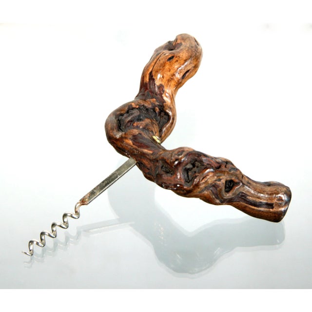 Vintage French Grape Vine Corkscrew From Reine Pédauque Winery in Burgundy For Sale In Providence - Image 6 of 6