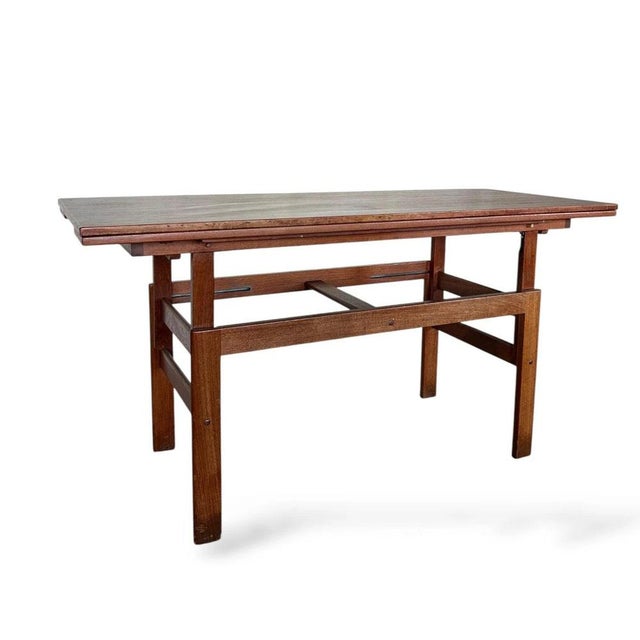 Mid-Century Modern Metamorphic Coffee Table in Teak For Sale - Image 10 of 10