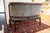 Wood Vintage Curved Mahogany and Crushed Velvet Settee Bench For Sale - Image 7 of 7