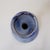 Large Vintage Long-Necked Vase in Blue Glazed Terracotta For Sale - Image 4 of 12