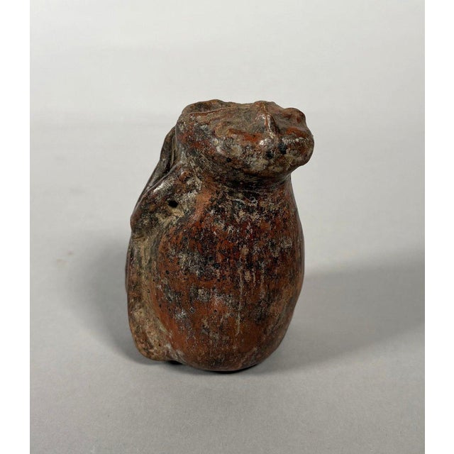 Quimbaya culture, Colombia, Central Cauca Valley. Circa 500-1500 AD. Vase in the form of a seated anthropomorphic figure,...