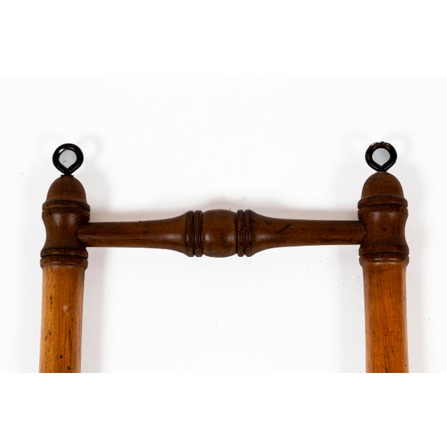 Wood Antique Faux Bamboo Coat Rack, France, Circa 1910 For Sale - Image 7 of 9