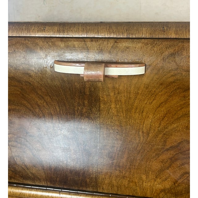 Vintage Art Deco Metaphoric Cocktail Drinks Cabinet, 1930s For Sale - Image 11 of 18