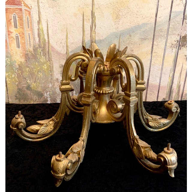 Antique Chandelier Salvage Pedestal Chairish