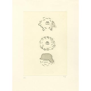 Yuichi Yokoyama, Untitled, 2018, Soft Varnish and Aquatint on BFK Rives For Sale