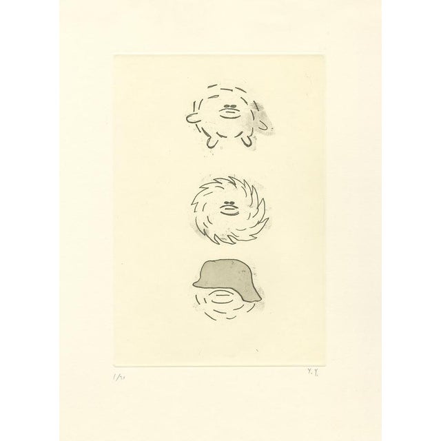 Yuichi Yokoyama, Untitled, 2018, Soft Varnish and Aquatint on BFK Rives For Sale