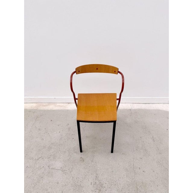 Rio Chair in Wood and Metal by Pascal Mourgue, 1991 For Sale - Image 3 of 10