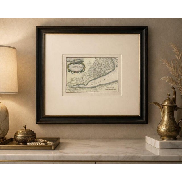 Copper Antique Map of Sinai and Gulf of Suez by Niebuhr, Arabia, 1774 For Sale - Image 8 of 9